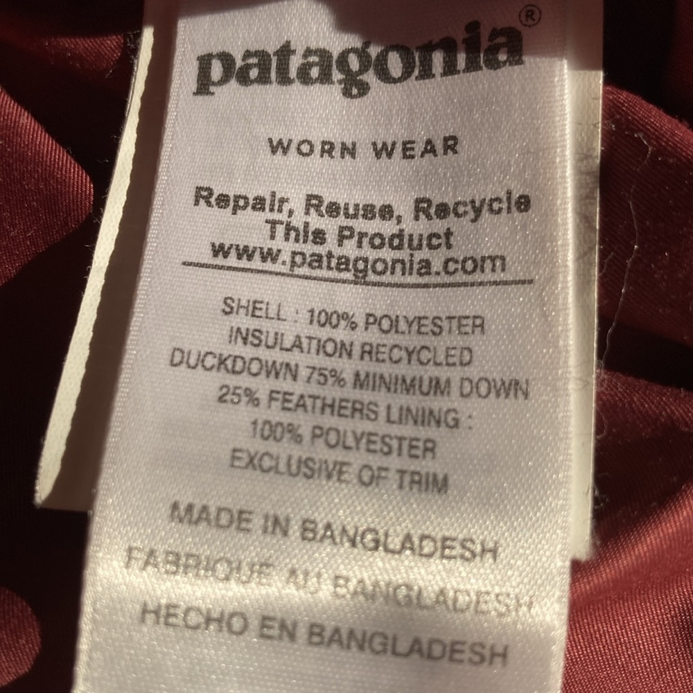 Patagonia down jacket - Picture 8 of 15